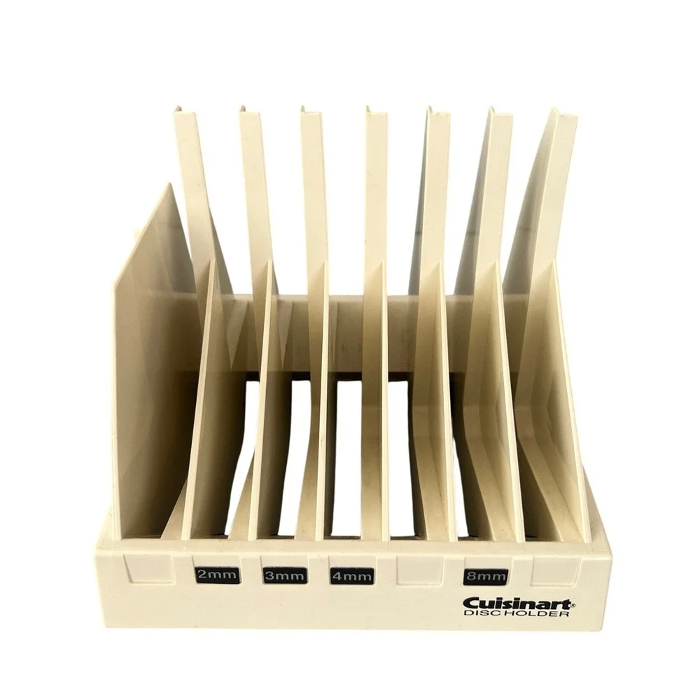 Cuisinart Disc Holder DLC-077 with 5 Slicing Shredding Discs for DLC-7 Series